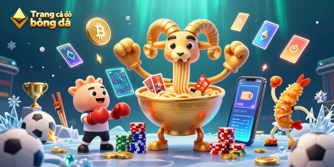 Engage in Trang cá độ bóng đá with vibrant characters and dynamic betting elements in an energetic 3D scene.