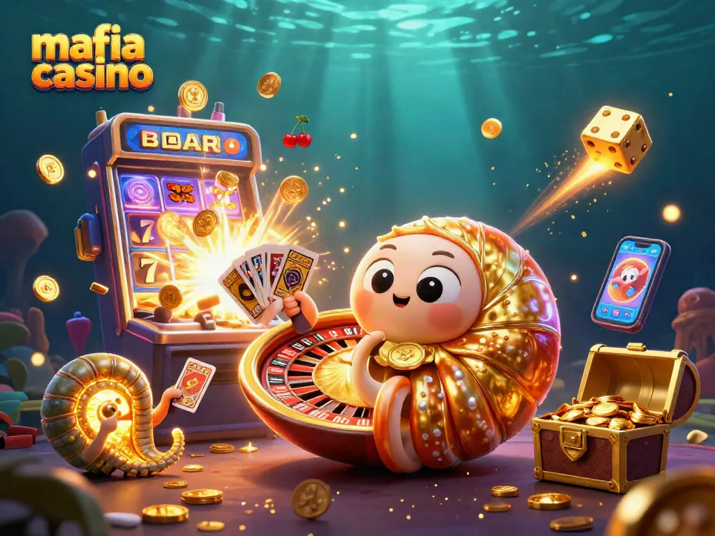 Engage with mafia casino excitement through vibrant 3D characters and dynamic slot elements.