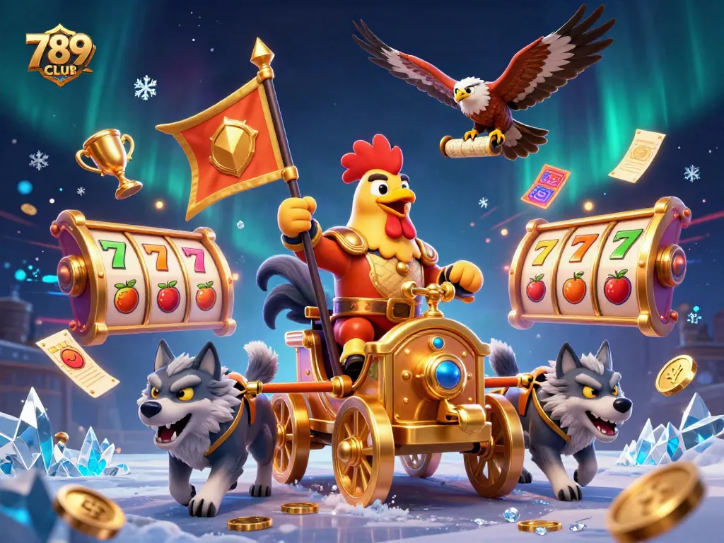 Engage in thrilling gameplay with 789CLUB, the premier online casino, featuring dynamic slot reels.