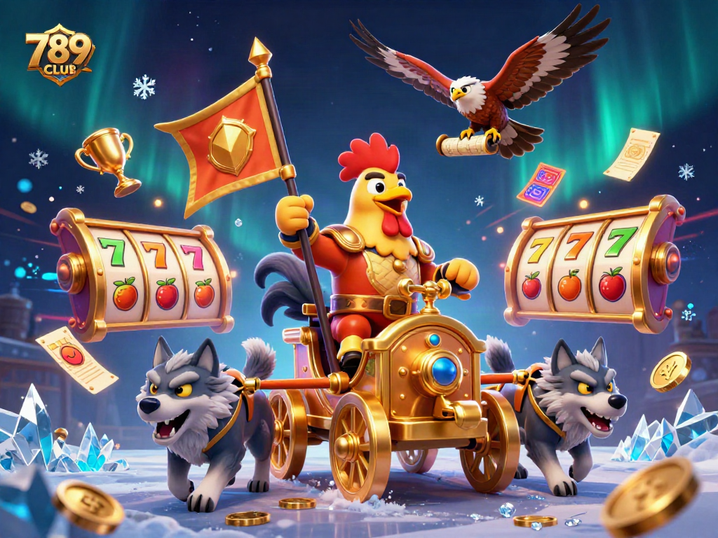 Engage in thrilling gameplay with 789CLUB, the premier online casino, featuring dynamic slot reels.