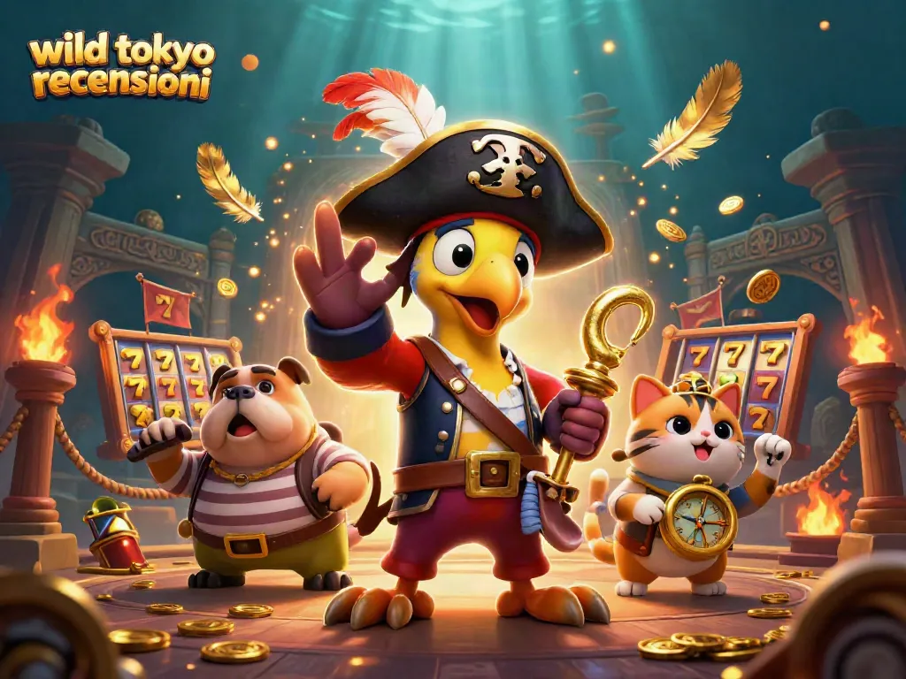 Experience thrilling gameplay and cheerful characters in wild tokyo recensioni at this lively casino illustration.